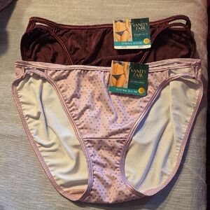 Vanity Fair Women Illumination String Bikini Panties - Set Of 2 Size 7 L